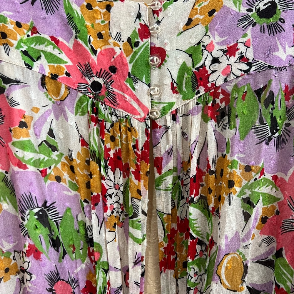 By Timo Delicate Semi Ruffle Dress Size Small - Picture 8 of 13